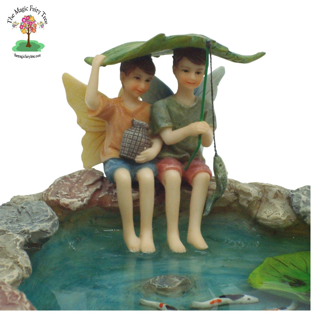 Fishing Friends with Koi Pond image 0