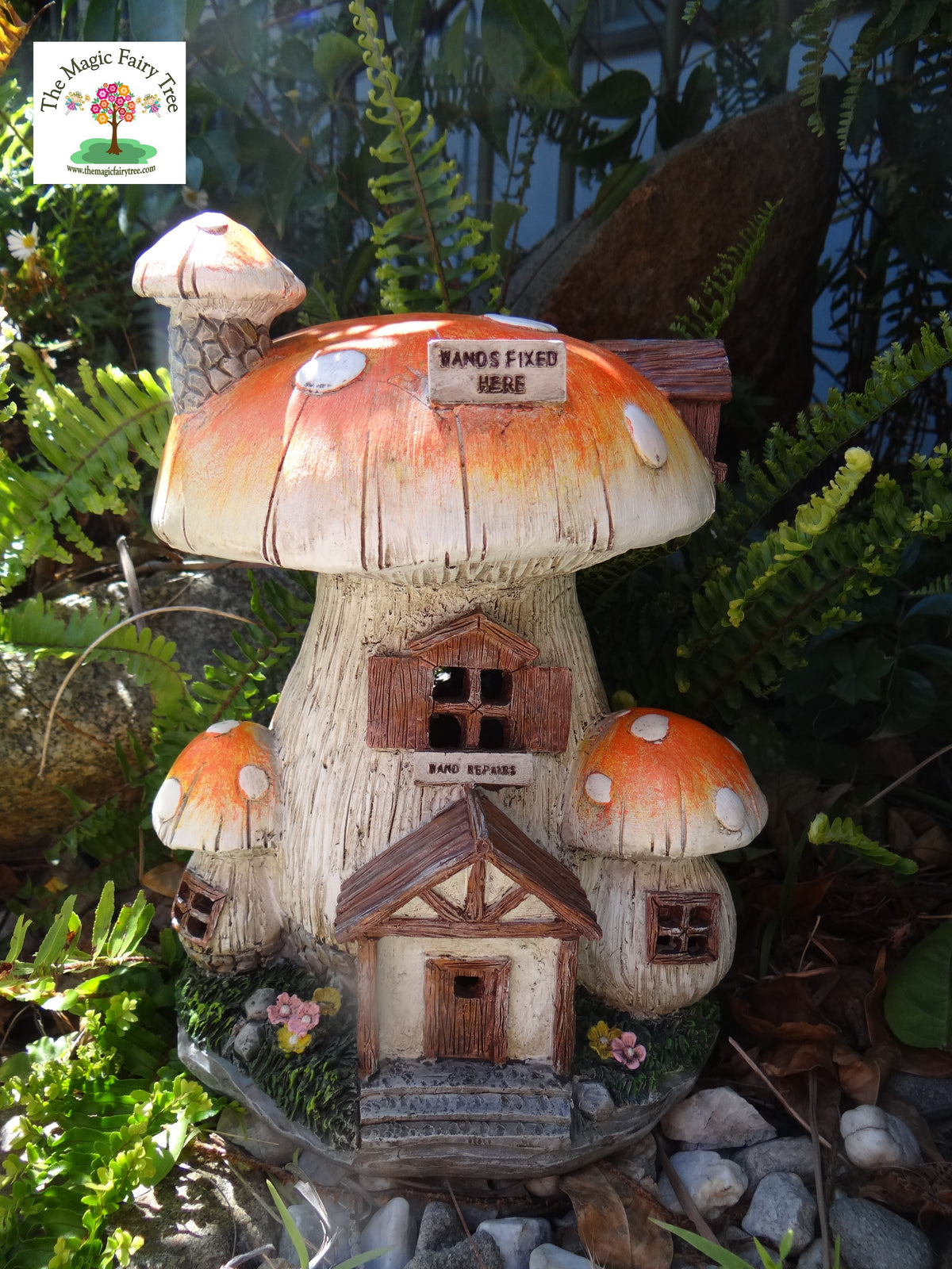 Solar powered Fairy Wand Repair Shop House image 0