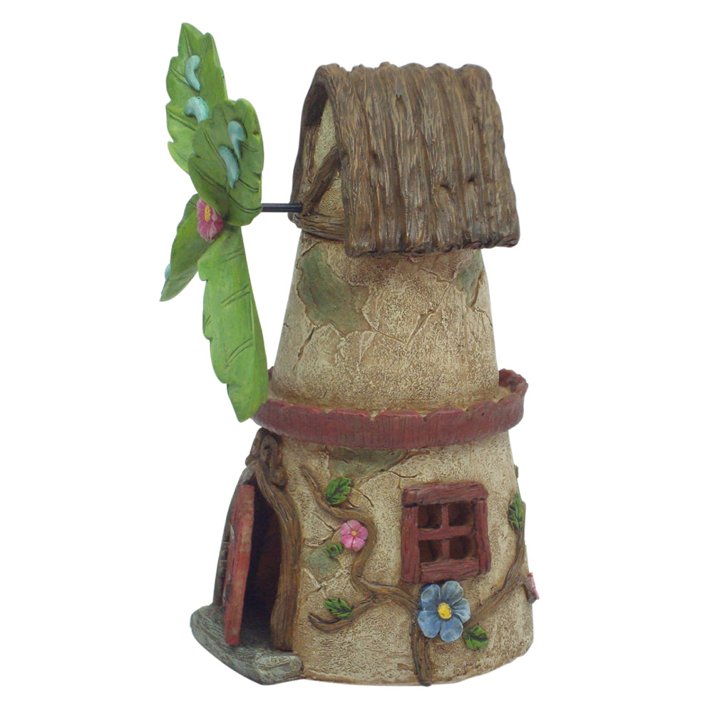 Windmill Fairy House with opening door image 4