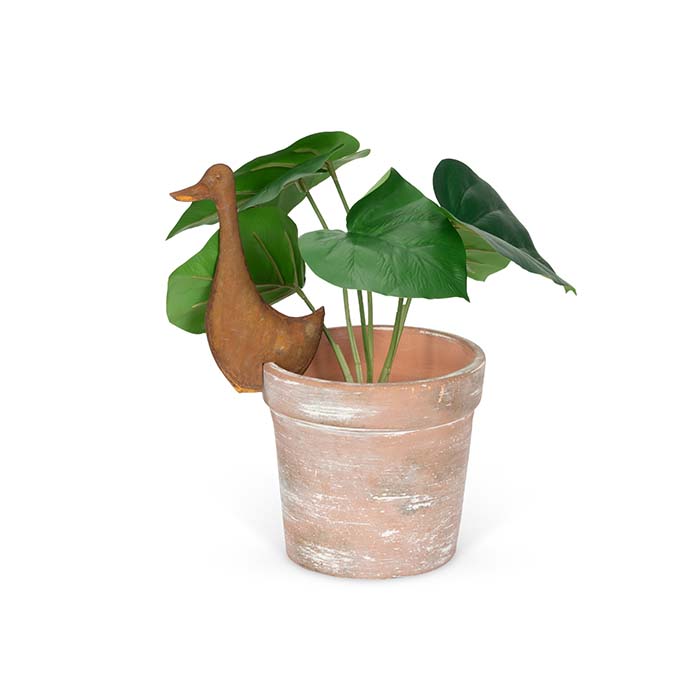 Metal duck pot sitter image 1