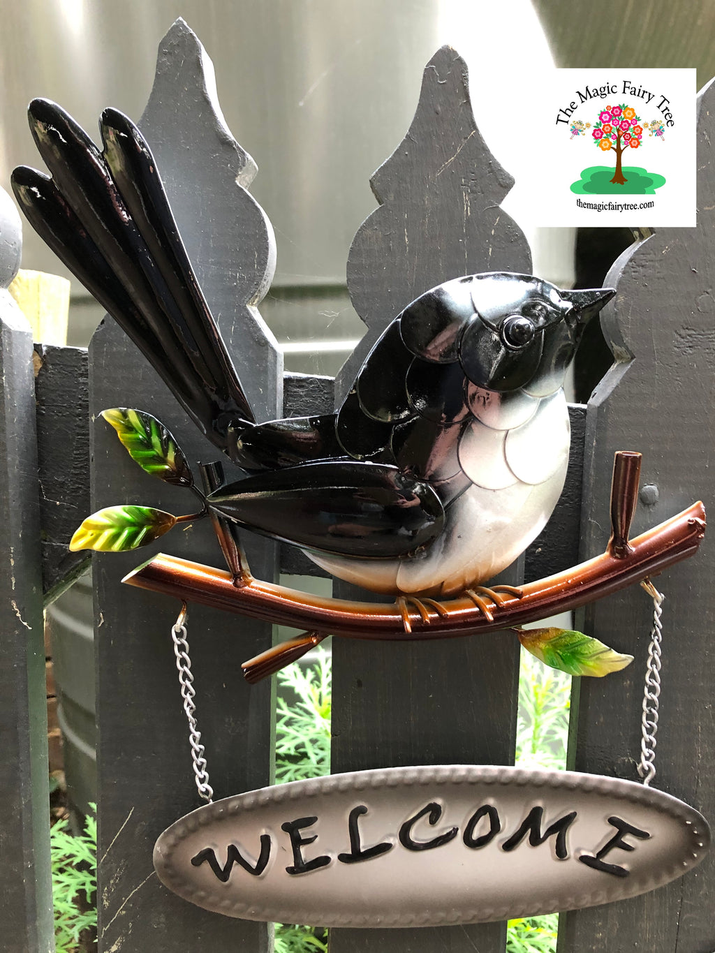 Welcome Willy Wagtail Sign image 1