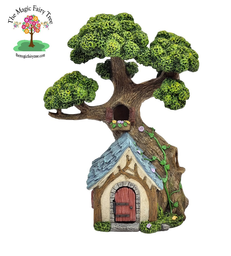 Fairy Tree House with opening door image 0
