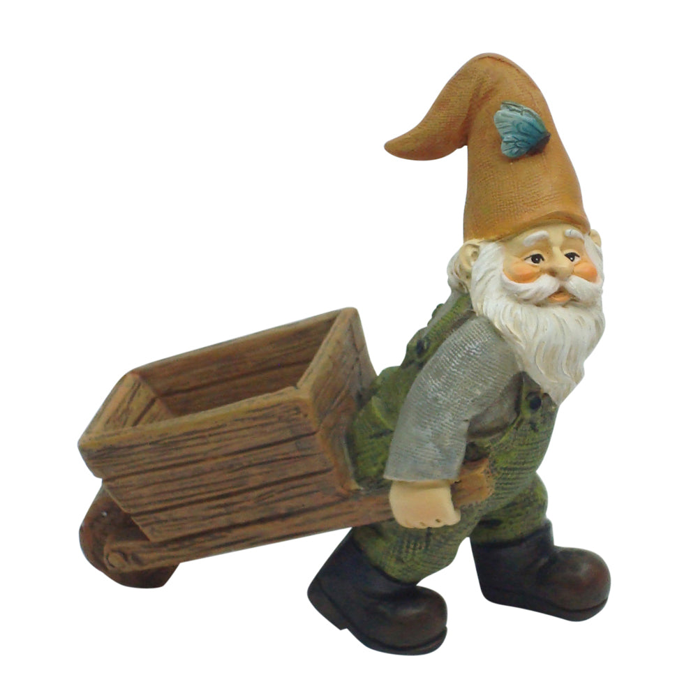 Gnome with wheelbarrow image 2