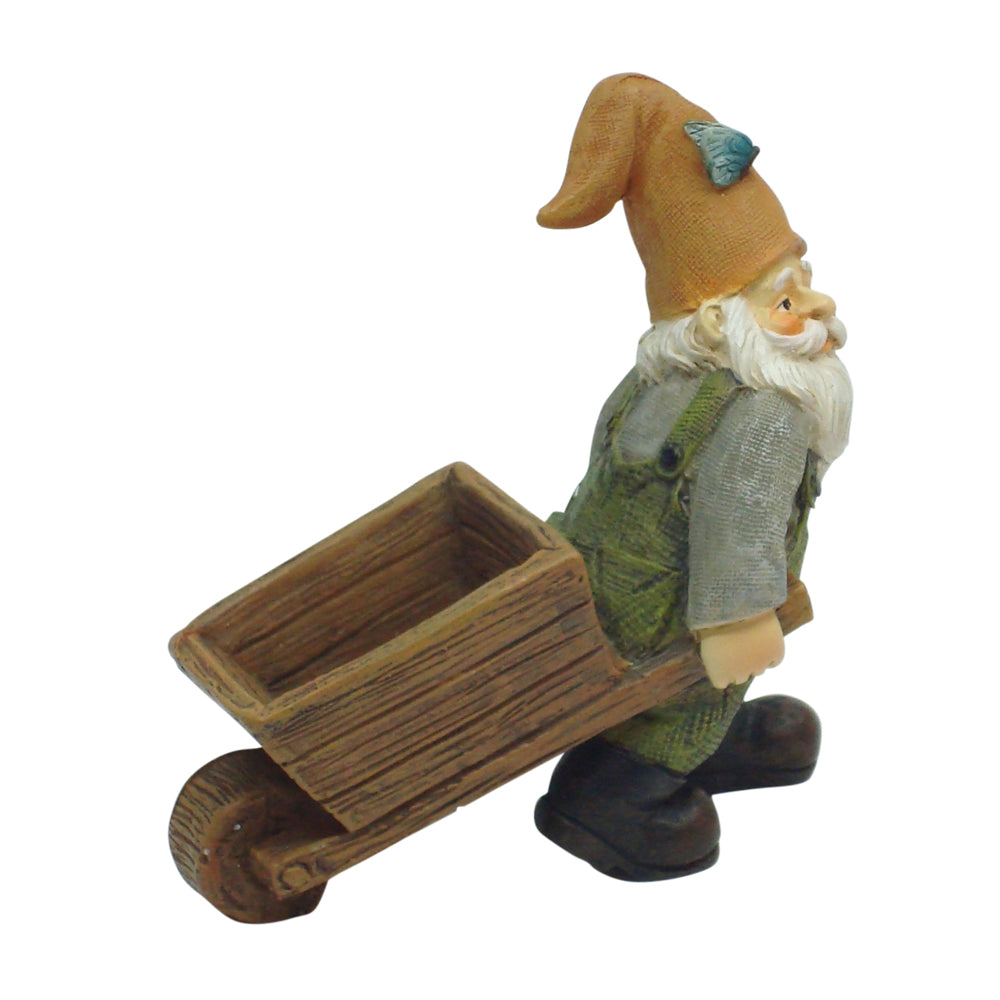 Gnome with wheelbarrow image 1