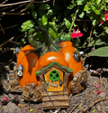 Fiddlehead Pumpkin Carriage Fairy House image 0