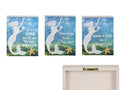 Set of 3 Mermaid Wall Plaques image 0