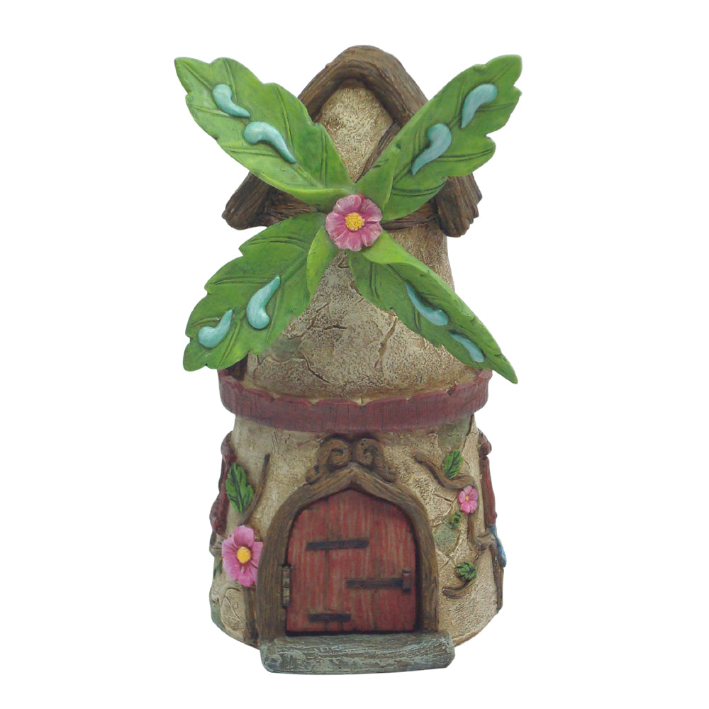 Windmill Fairy House with opening door image 3