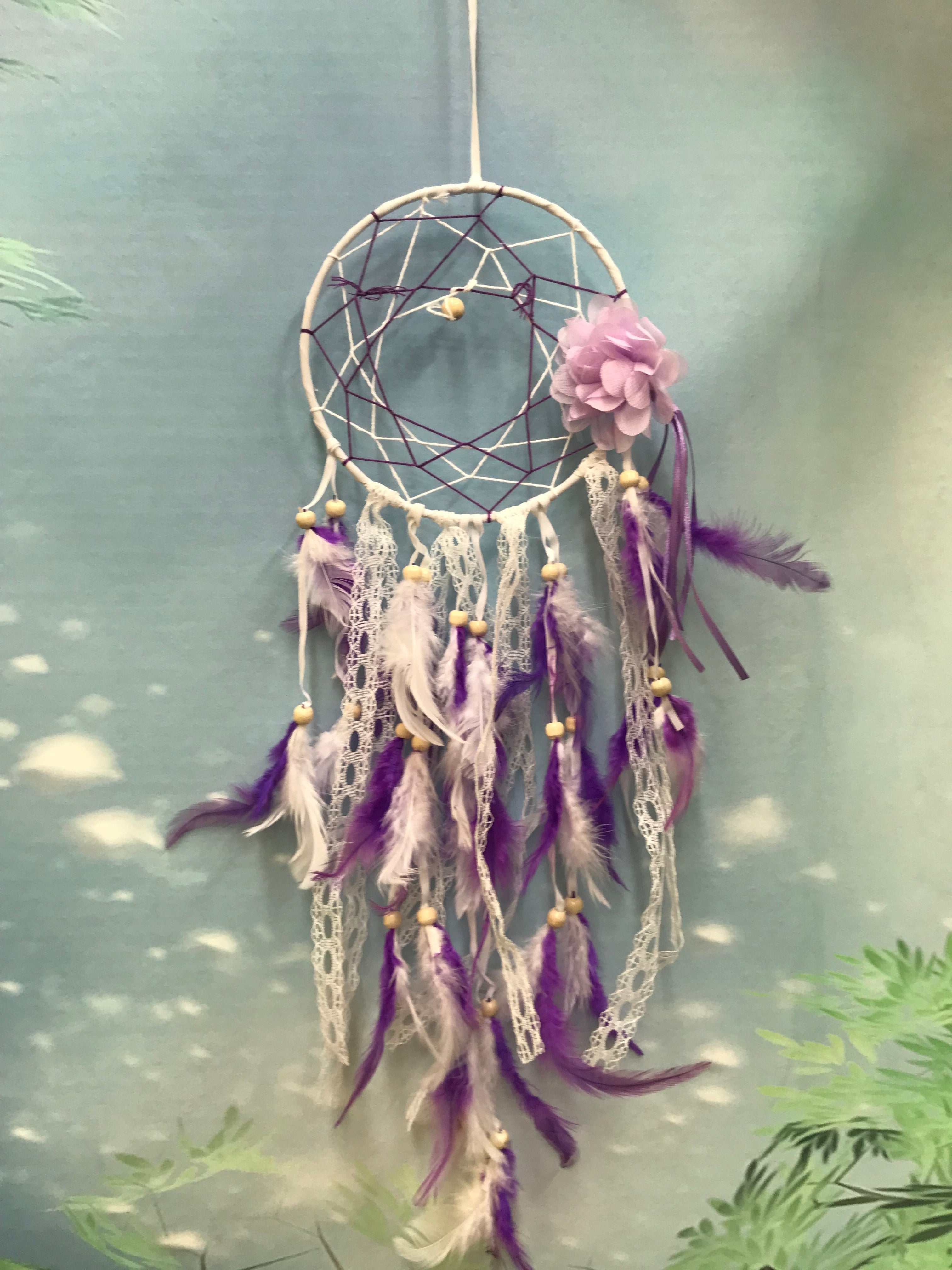 15cm flower design dreamcatcher image 3