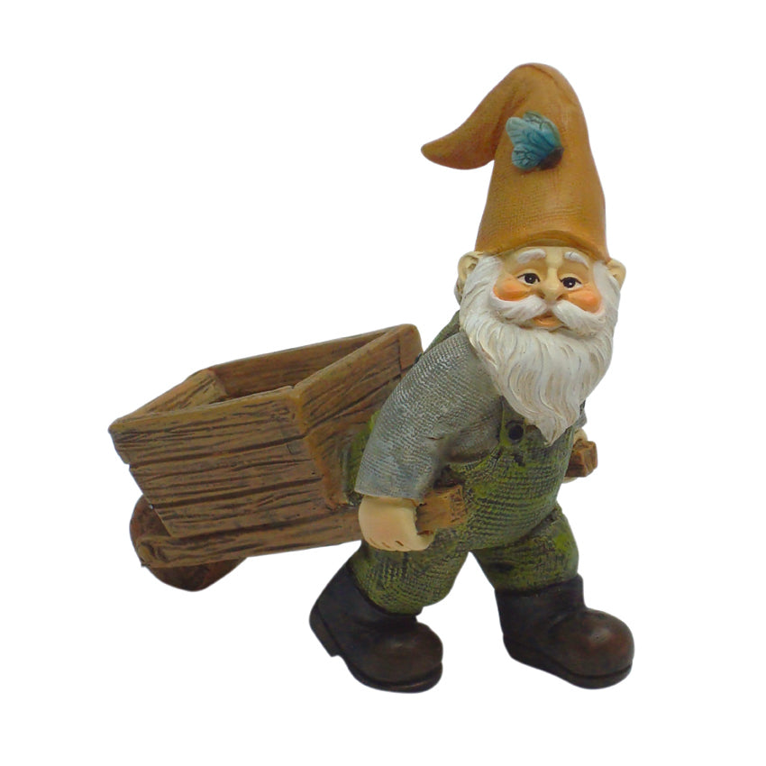 Gnome with wheelbarrow image 0