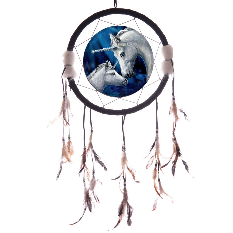 33cm Sacred Love Unicorn Dreamcatcher image 0