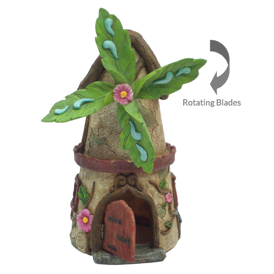 Windmill Fairy House with opening door image 0