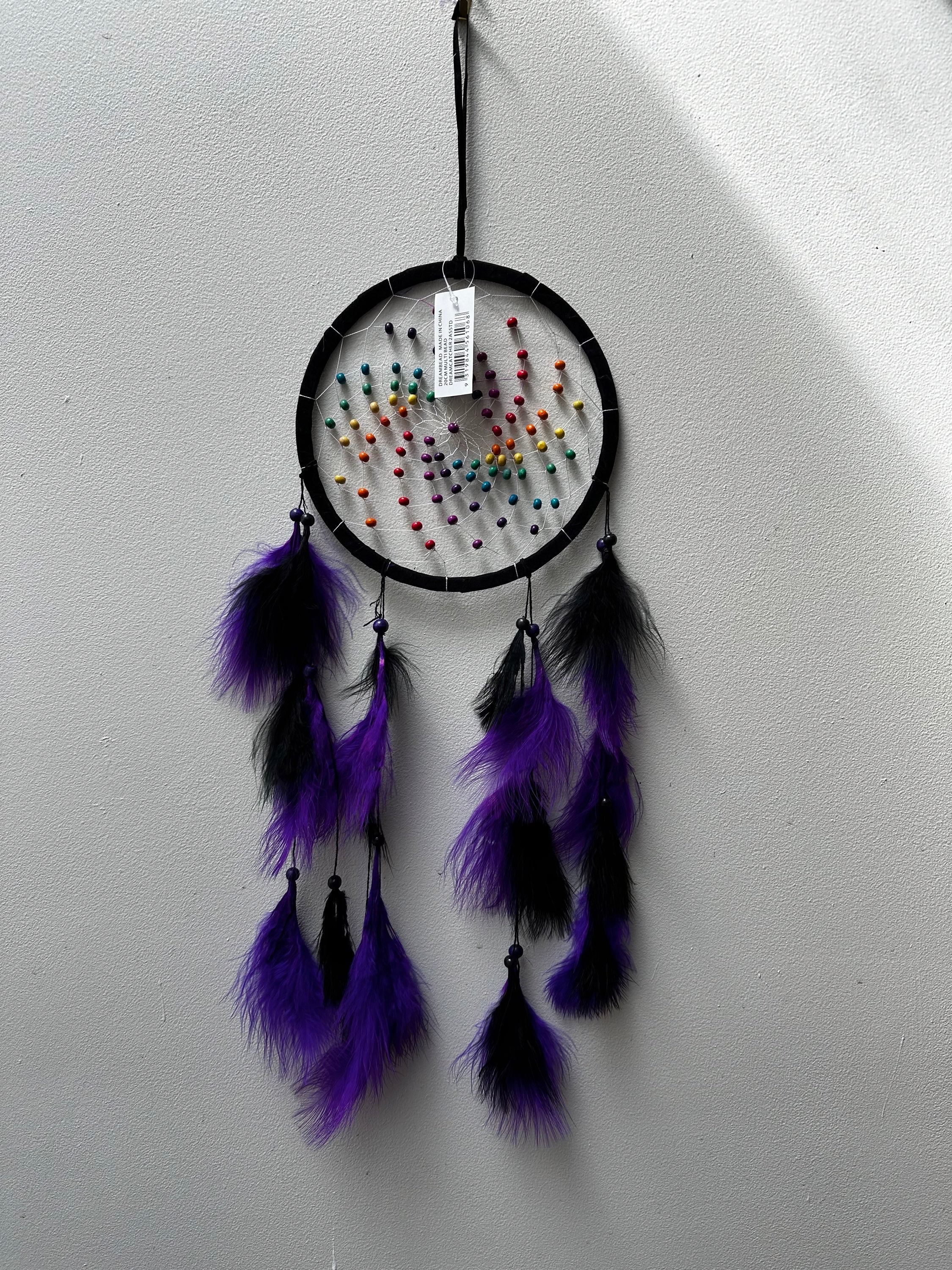 20cm multi bead dreamcatcher image 2