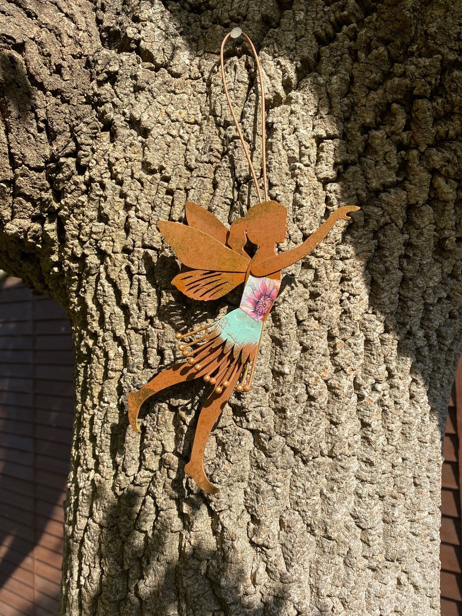 Metal Pixie Fairy and Elf Fairy Hangers Wall Art image 2