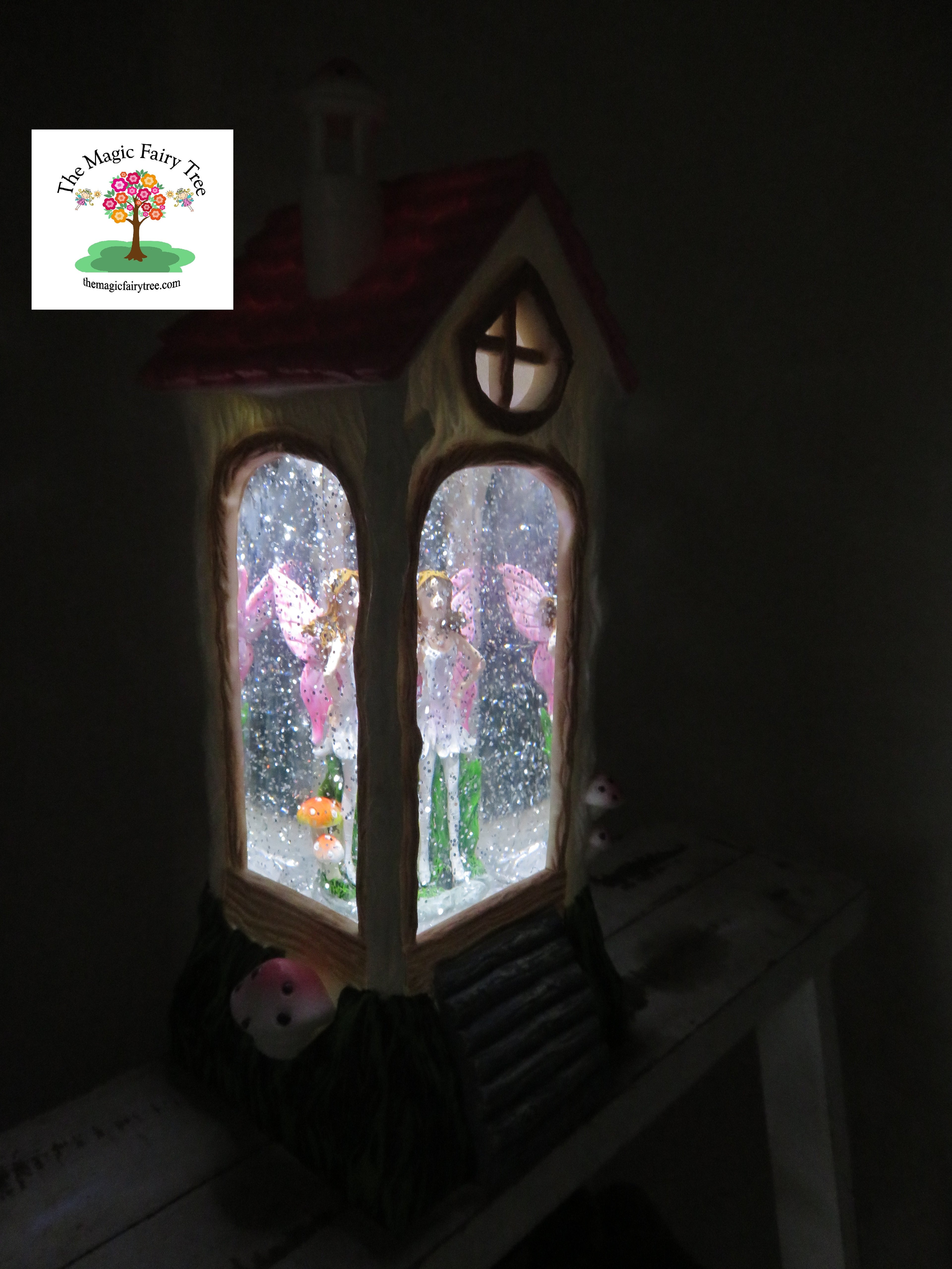 Fairy House Lantern - Pink Fairy Design image 3