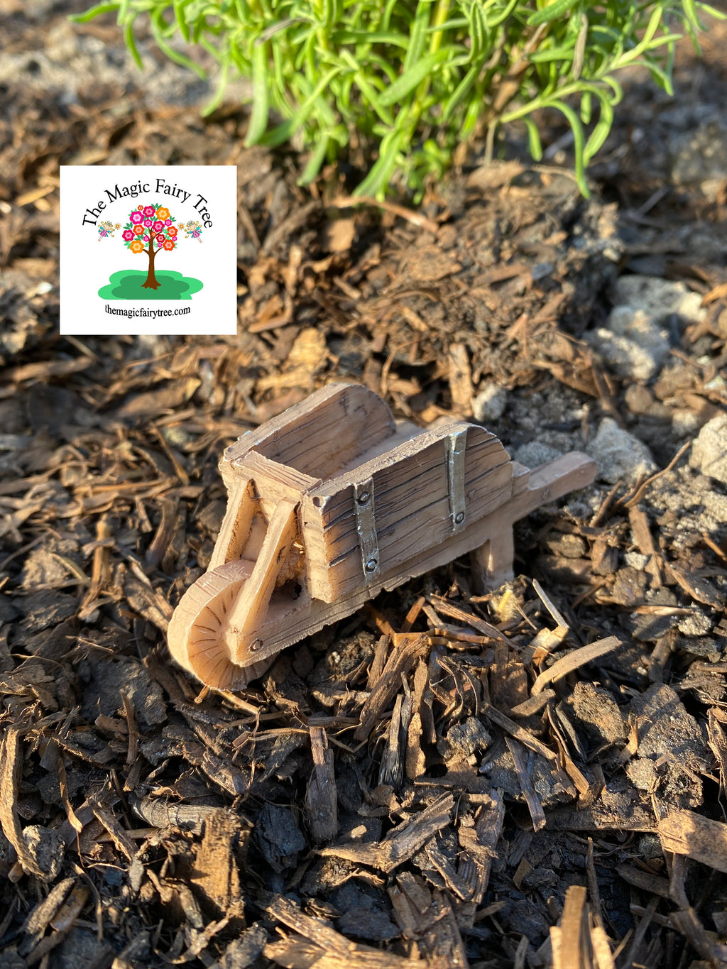 Fairy Garden Wheelbarrow image 1