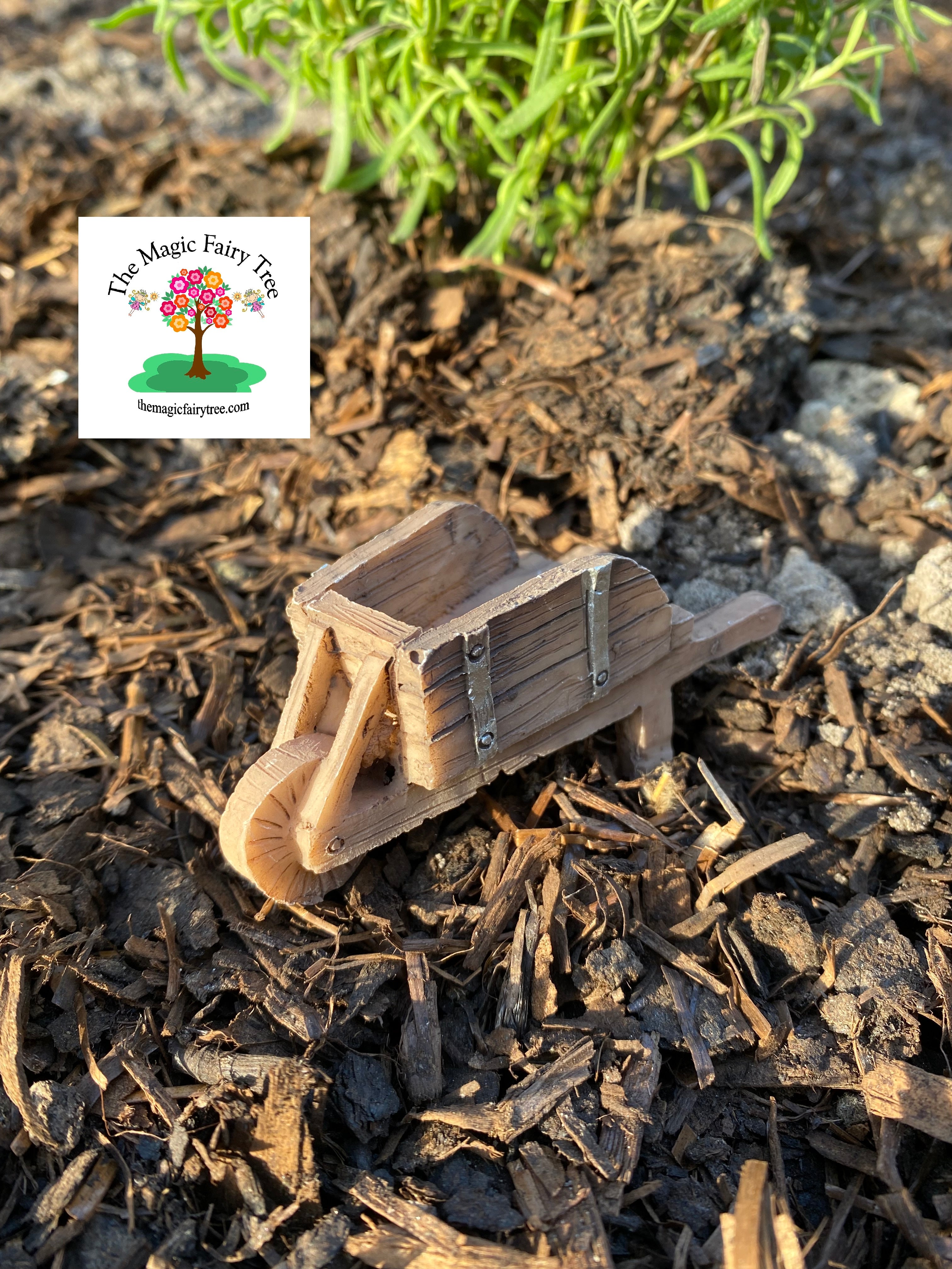 Fairy Garden Wheelbarrow image 1
