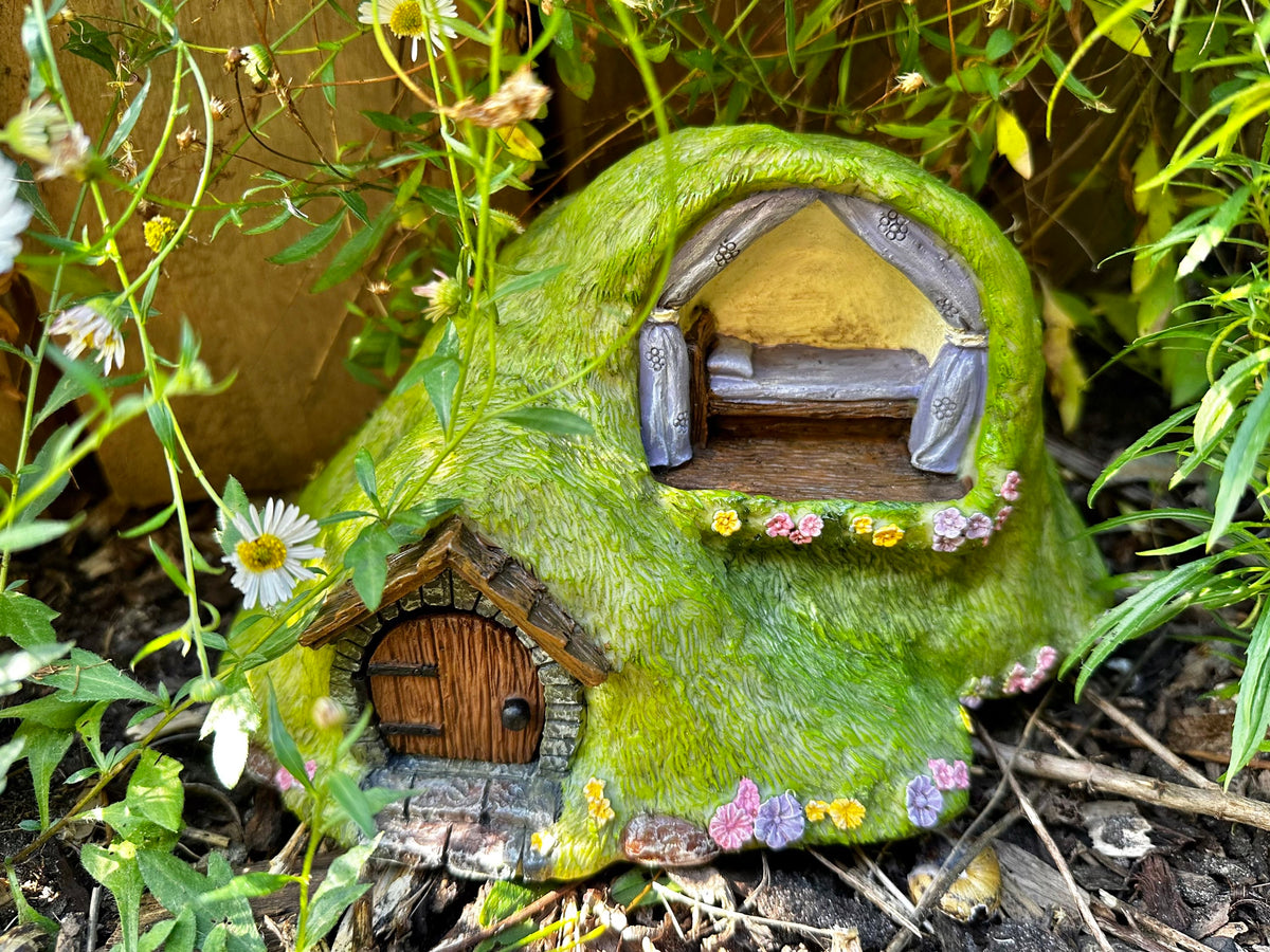Turf Cottage with opening door image 0