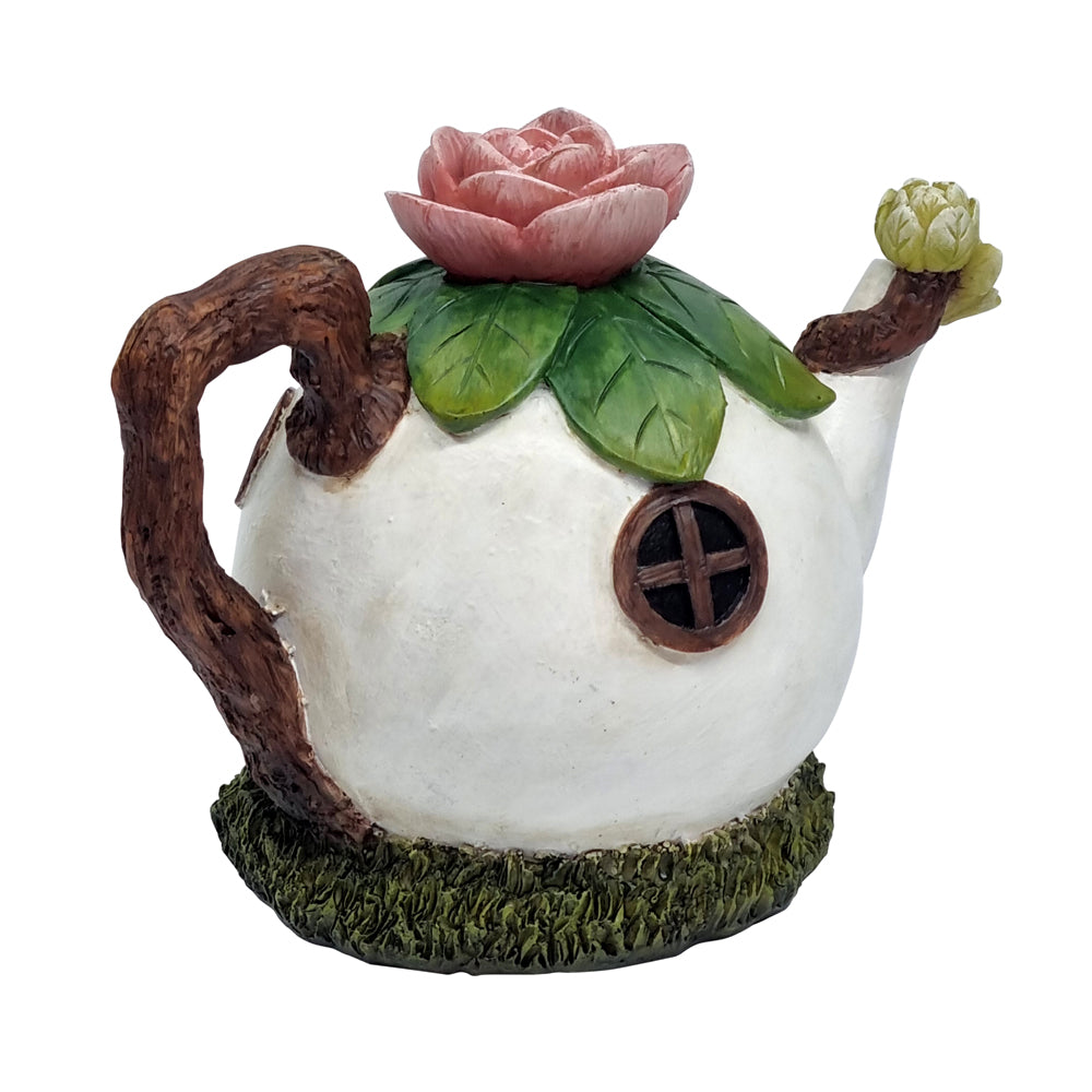 Lotus Flower Teapot Fairy House