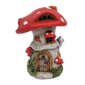 10cm red mushroom fairy house