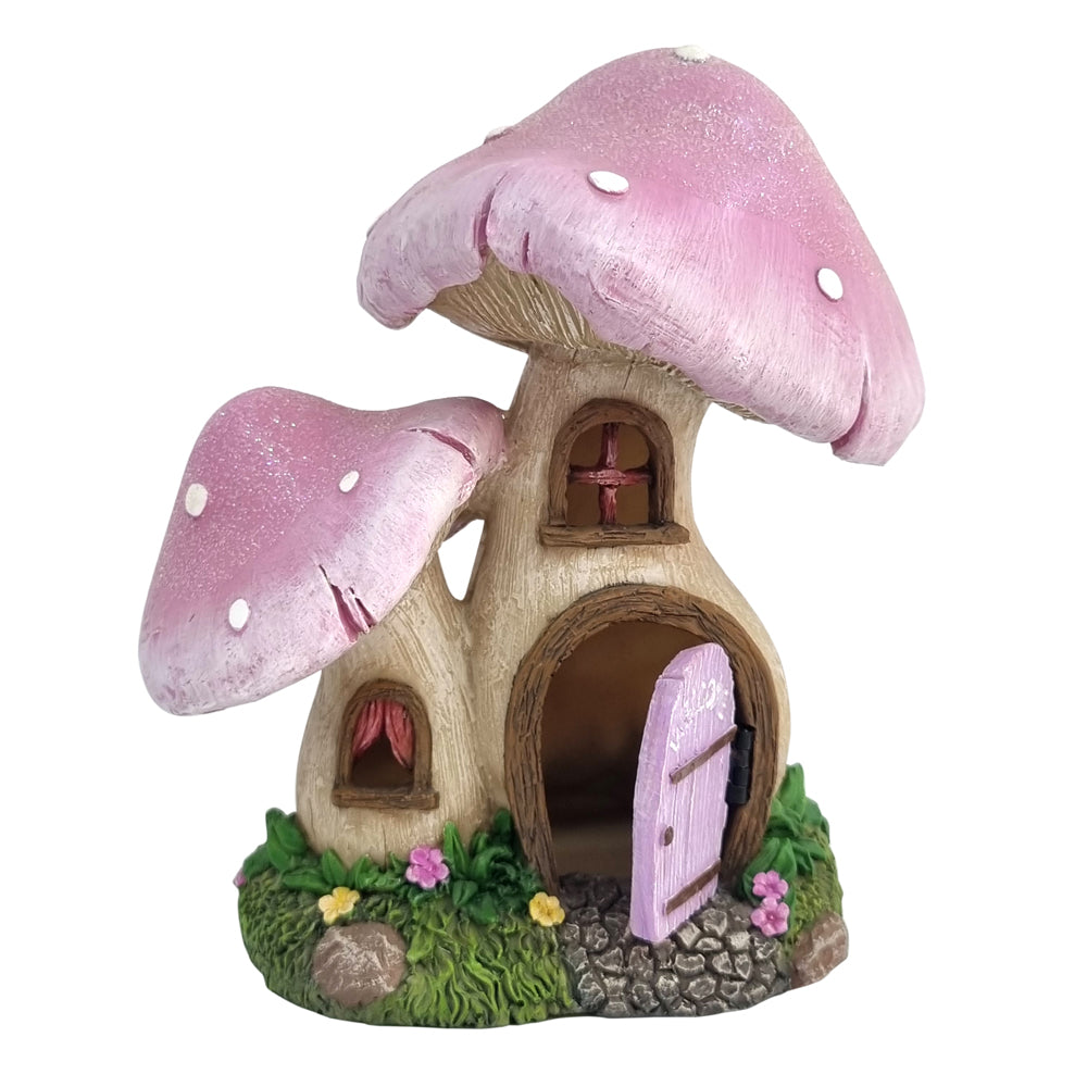 Welcome Mushroom House with opening door