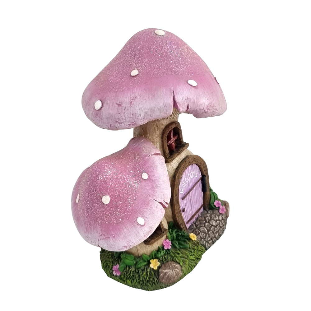 Welcome Mushroom House with opening door