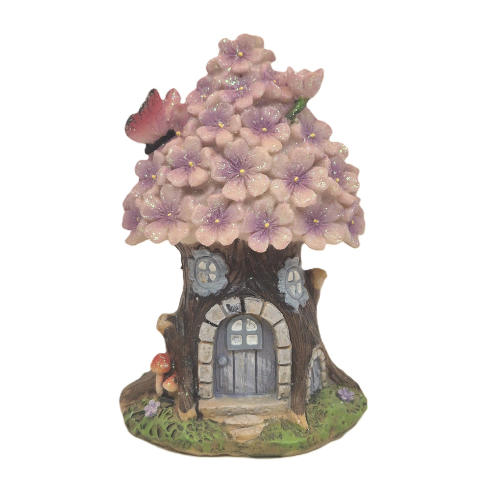 14cm Flower Roof Fairy Treehouse