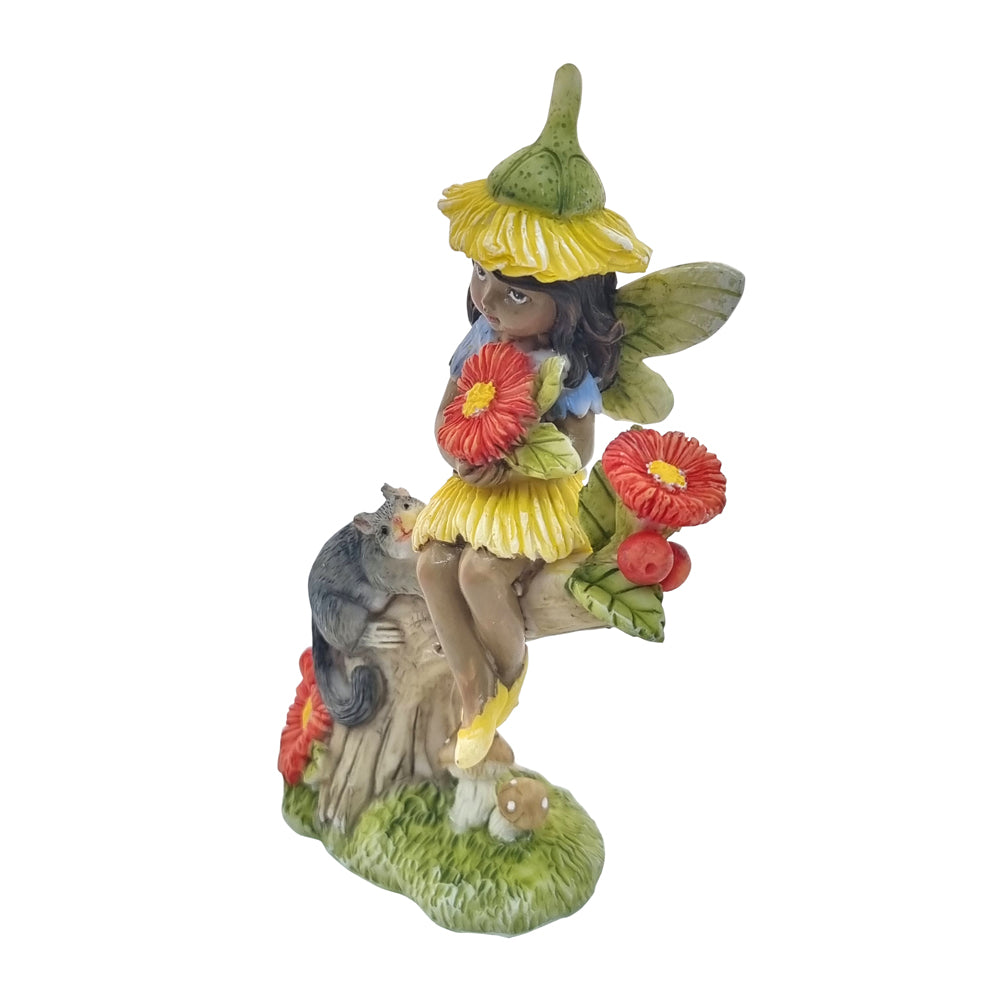 The Aussie Fairies - Gum Blossom Fairy with Possum