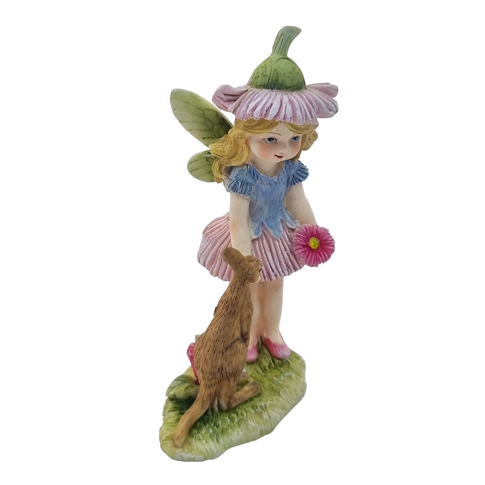 The Aussie Fairies - Gum Blossom Fairy with Kangaroo Joey