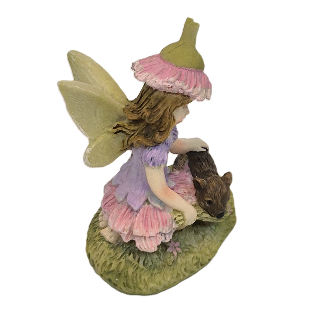 The Aussie Fairies - Gum Blossom Fairy with Wombat
