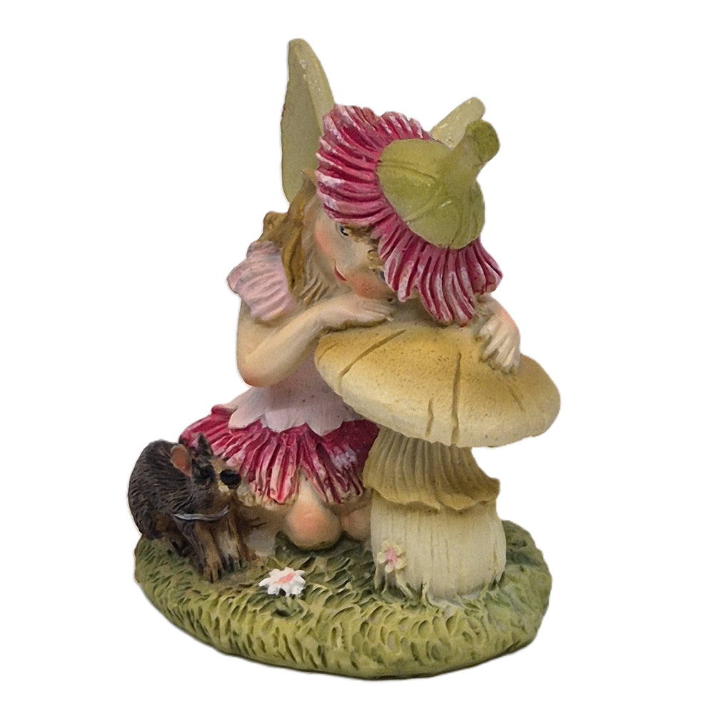 The Aussie Fairies - Gum Blossom Fairy with Tasmanian Devil