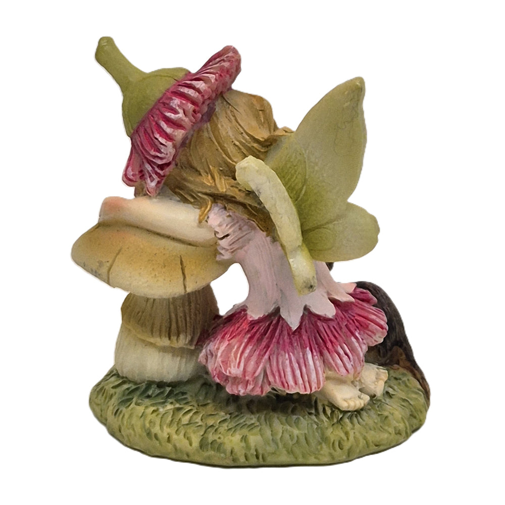 The Aussie Fairies - Gum Blossom Fairy with Tasmanian Devil
