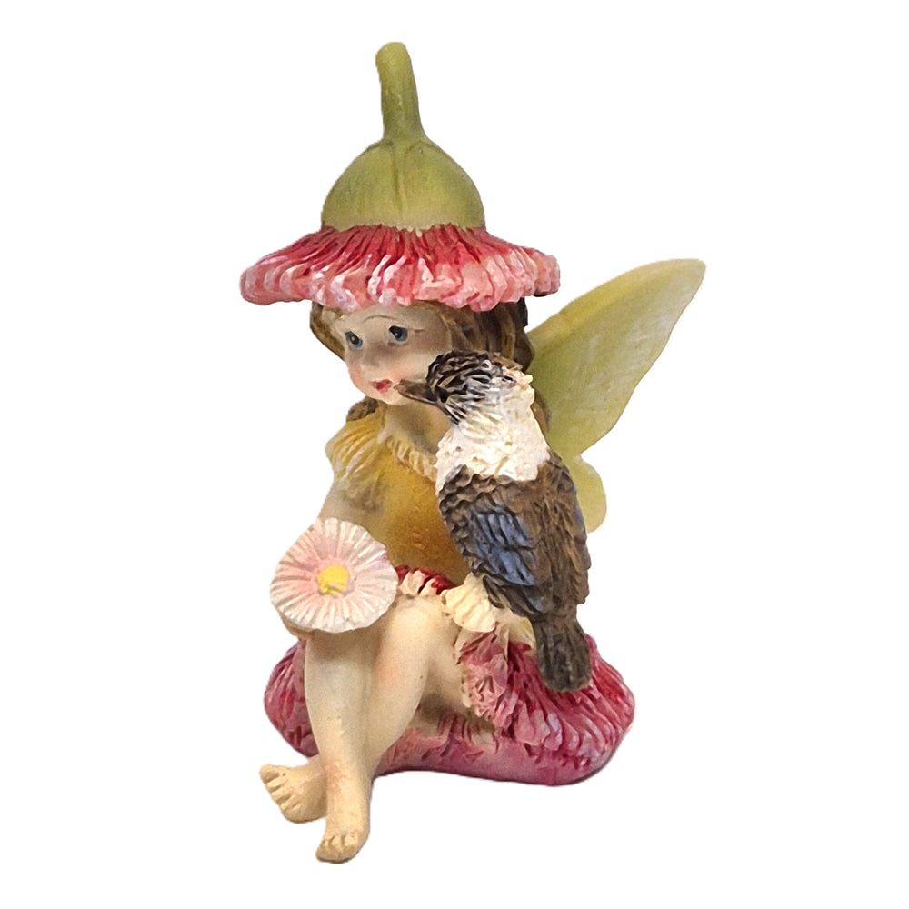 The Aussie Fairies - Gum Blossom Fairy with Kookaburra