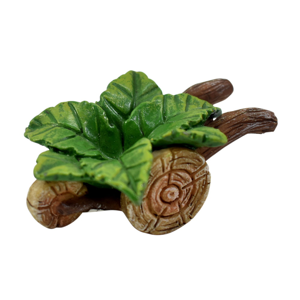 Mini Leaf Wheelbarrow (6.5cm)