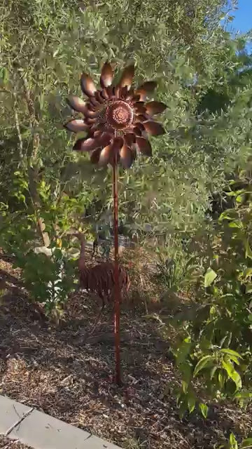 Helios Sunflower Windspinner