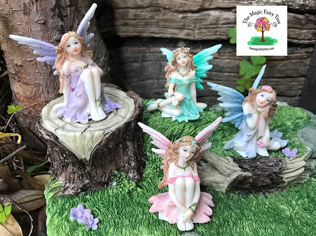 Secret Glitter Fairy Figurines - 8cm