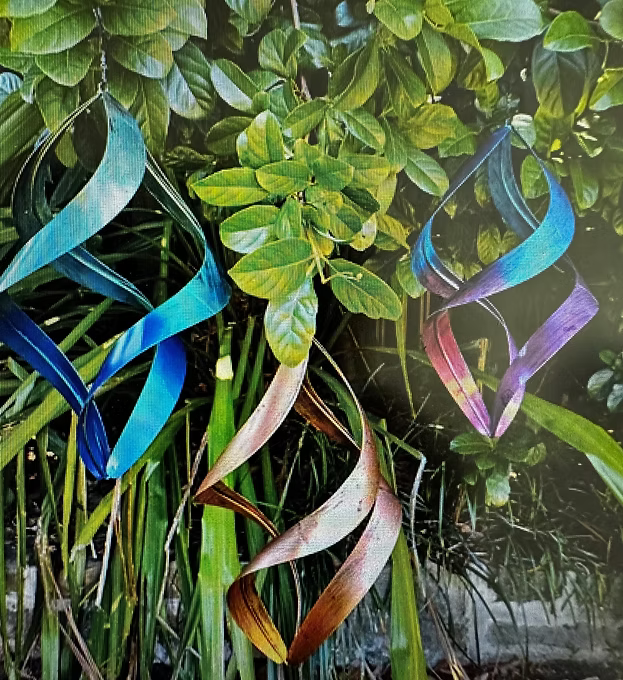 Hanging Spiral Wind Spinner