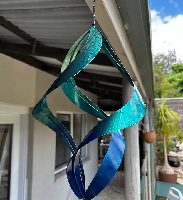 Hanging Spiral Wind Spinner
