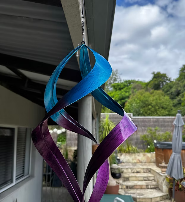 Hanging Spiral Wind Spinner