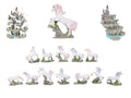 7cm unicorn figurine