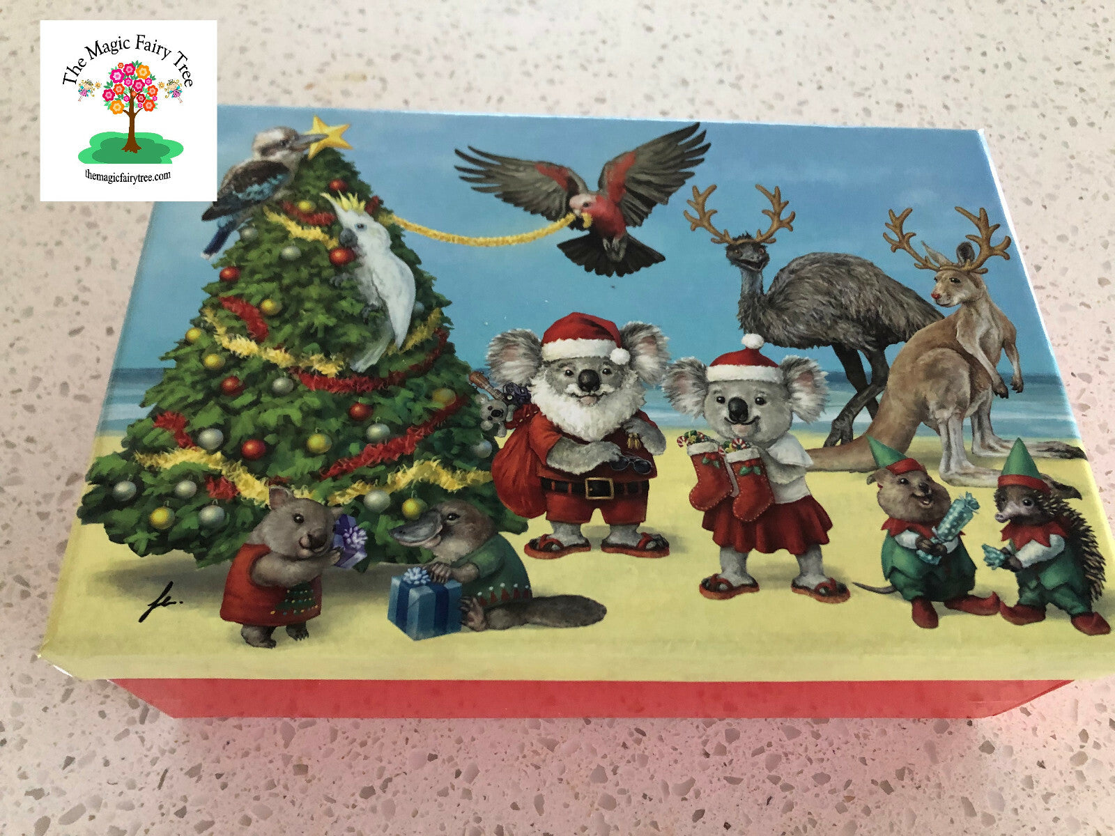 Australian Animals Christmas Baubles x 6