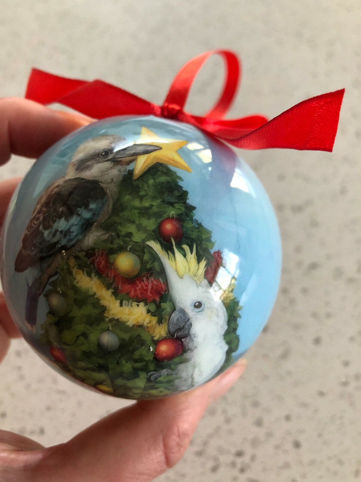 Australian Animals Christmas Baubles x 6